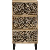 vidaXL Stranska omarica 40x33x75 cm trden mangov les | Shoptok.si