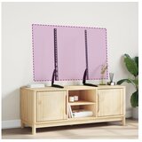 vidaXL TV stojalo, jeklo, črna, 35,5x69 cm, 2 kos | Shoptok.si