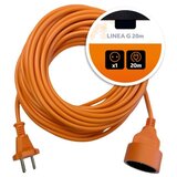 Produžni kabl LINEA G 1Z 20m narandžast | Eponuda.com
