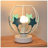  Dečija stolna lampa STARS 1xE27/15W/230V tirkizna/bela | Eponuda.com