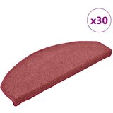 vidaXL Otirači za stepenice 30 kom crveni 65x24x4 cm | shoptok.hr
