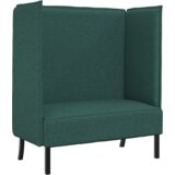 vidaXL sofa z visokim naslonom temno zelena 109x56x121 cm tkanina | Shoptok.si