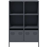 vidaXL Visoka komoda antracit 68x39x103,5 cm od čelika | shoptok.hr