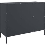  Komoda antracit 100,5 x 39 x 79 cm čelik | shoptok.hr