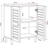  Ormari za skladištenje 60 x 33 x 75 cm Čvrsto drvo manga | shoptok.hr