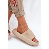 VINCEZA Foam Women's Platform Sandals With Teddy | Shoptok.si
