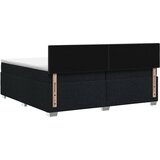  Boxspring krevet s madracem Crna 200 x 200 cm Tkanina | shoptok.hr