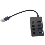 E-green USB 3.1 tip C - HUB Superbrzi 4port USB 3.0 sa prekidacima Cene