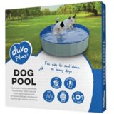 DUVO+ bazen za pse 120x30cm – plavi, otporan i sklopiv | ePonuda.com