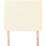  Uzglavlja 2 kom krem 100x5x78/88 cm od umjetne kože | shoptok.hr