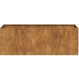 vidaXL Planter Rusty 120x40x40 cm Vremensko odporno jeklo | Shoptok.si