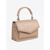 Shelvt Beige small women's handbag with a handle and a strap | Shoptok.si