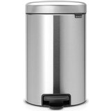 Brabantia Koš za odpadke s pedalom 12 L s plastičnim vložkom - mat jeklo Cene