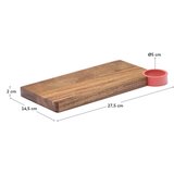 Kave Home Servirna lesena deska 27 x 14 cm Zairin – | Shoptok.si