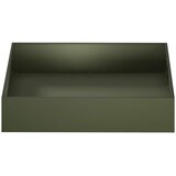  Vrtna saksija 2 kom. Maslinastozelena 80 x 80 x 20 cm | shoptok.hr