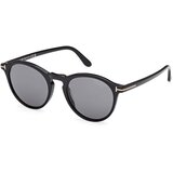 Tom Ford FT0904 01D Polarized M (50) Črna/Siva Cene