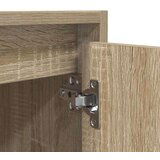  Stenske nočne omarice 2 kosa sonoma hrast 38x34x40 cm | Shoptok.si