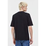Hugo Bombažna kratka majica črna barva | Shoptok.si