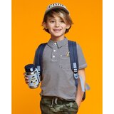 Skip Hop Spark Style Rocket steklenica za vodo iz nerjavnega jekla s slamico 12 m+ 350 ml | Shoptok.si