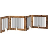  Vrata za pse z stojali 4 pcs Star les 100 x 80 cm, (5000232695) | Shoptok.si