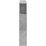  LED uzglavlje siva boja betona 120x18,5x103,5 cm | Eponuda.com