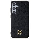 Dkny PU Leather Repeat Pattern Stack Logo Magsafe Zadní Kryt pro Samsung Galaxy S24+ Black Ovitek za telefon Vijolična | Shoptok.si