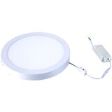 TES Nadometni LED panel 24W 3CCT 1920lm fi 300mm 3 barve svetlobe (možnost izbire z gumbom)) Cene