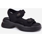 EVENTO Women's Sandals With Golden Details Black Luvira | Shoptok.si