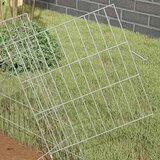  Kavez za piliće Srebrno 215 x 55 x 55 cm Cinkani čelik | shoptok.hr