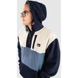 Quiksilver Ocean View Mix Up Pulover s kapuco iz flisa dark navy Cene
