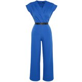 Trendyol Jumpsuit - Blue - Regular fit Cene