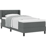  s opruga kutije Tamno siva 200 x 90 cm tkanina | shoptok.hr