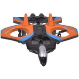  LED dron u obliku borbenog aviona na daljinsko upravljanje, narančasti | shoptok.hr