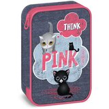 Ars Una Zložljiva peresnica z več nivoji : Think Pink 15,5x22,5x4,5cm | Shoptok.si