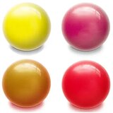 Mondo Toys Enobarvna fluorescentna gumijasta žoga 14cm v več barvah | Shoptok.si