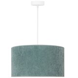  Duolla - Visilica na sajli CORDUROY 1xE27/15W/230V svetlo plava, prečnik 40 cm | Eponuda.com