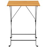 vidaXL Bistro miza 55x54x71 cm trden akacijev les | Shoptok.si
