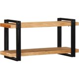 vidaXL Stenska polica 90x33x45 cm Masivni les Akacija | Shoptok.si