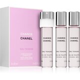 Chanel Chance Eau Tendre 3x 20 ml toaletna voda polnilo 20 ml za ženske Cene