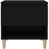vidaXL Nočna omarica 2 kosa črna 50x46x50 cm inženirski les | Shoptok.si