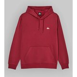 Quiksilver Basic Pulover s kapuco oxblood red Cene
