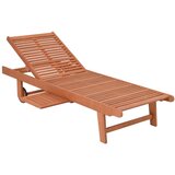 Garden Pleasure Drvena vrtna ležaljka u sivoj-prirodnoj boji San Diego - | shoptok.hr