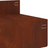  Ograda oko Travnjaka 30 pcs 100 x 10 x 8 cm Čelik Rđa | shoptok.hr