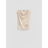 Reserved Bluza s visokim udjelom modalnih vlakana - bež | shoptok.hr