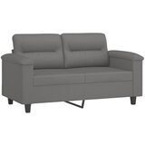  3-dijelni set sofa s jastucima tamnosivi od mikrovlakana | shoptok.hr