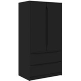 Ormarić s ladicama Crna 79,5 x 49 x 156 cm Konstrukcijsko drvo | shoptok.hr