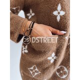 DStreet Kurtka damska ala alpaka FORTY jasnobrązowy | Shoptok.si