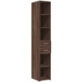 Maison Chic Visoka omara - Komoda - Predalnik rjavi hrast 30x42,5x185 cm inženirski les, (21719504) Cene