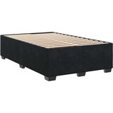 Box spring krevet s madracem crni 120 x 200 cm baršunasti | shoptok.hr
