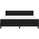 vidaXL Postelja boxspring z vzmetnico z vzmetnico Črna 180 x 200 cm, (5000128020) | Shoptok.si